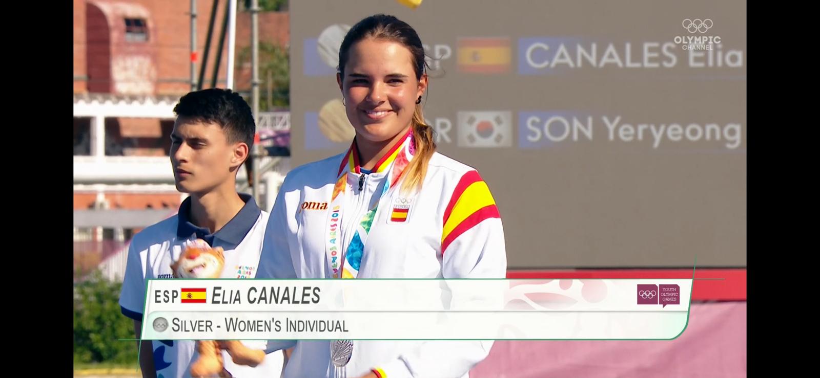 Èlia Canales fa història i aconsegueix la medalla de plata als Jocs Olímpics de la Joventut